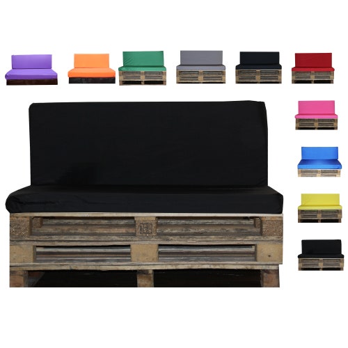 Pallet Bench Cushion Seating Pink Outdoor Pallet Pads Etsy UK