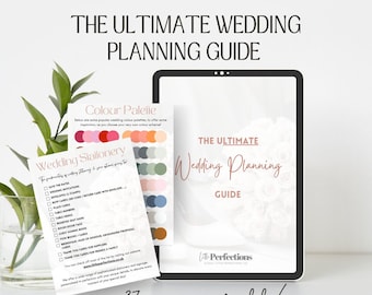 Der ultimative Ratgeber für die Hochzeitsplanung | Checklisten für die Hochzeit | Hochzeit Budget Tracker | Hinweise zur Hochzeitsplanung | Digitaler Hochzeitsplaner-Leitfaden