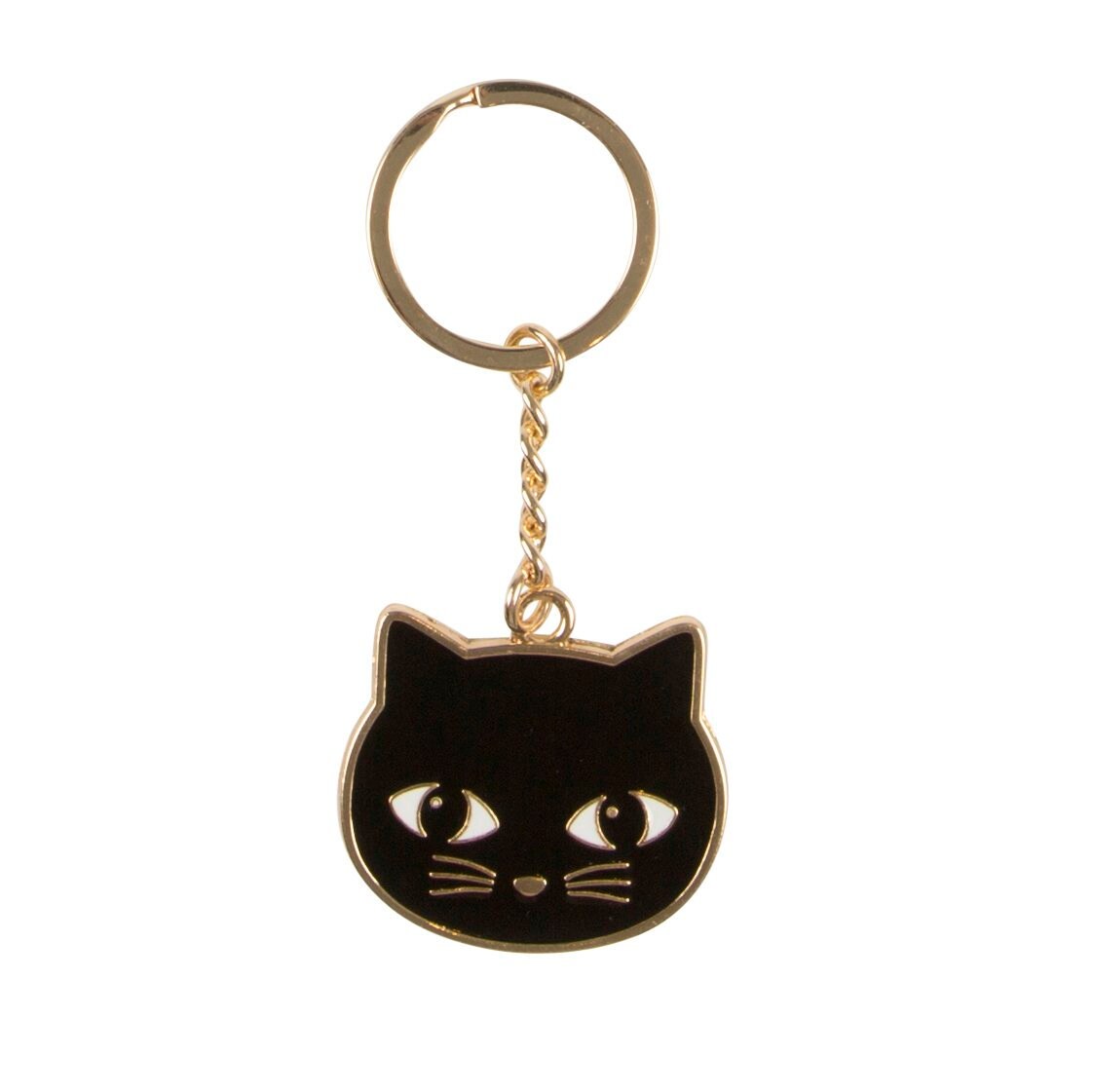 5x Schwarze Katzen Emaille-Anstecknadeln - Niedliche Halloween Anstecker | Metall Pin Für Kleidung & Rucksäcke