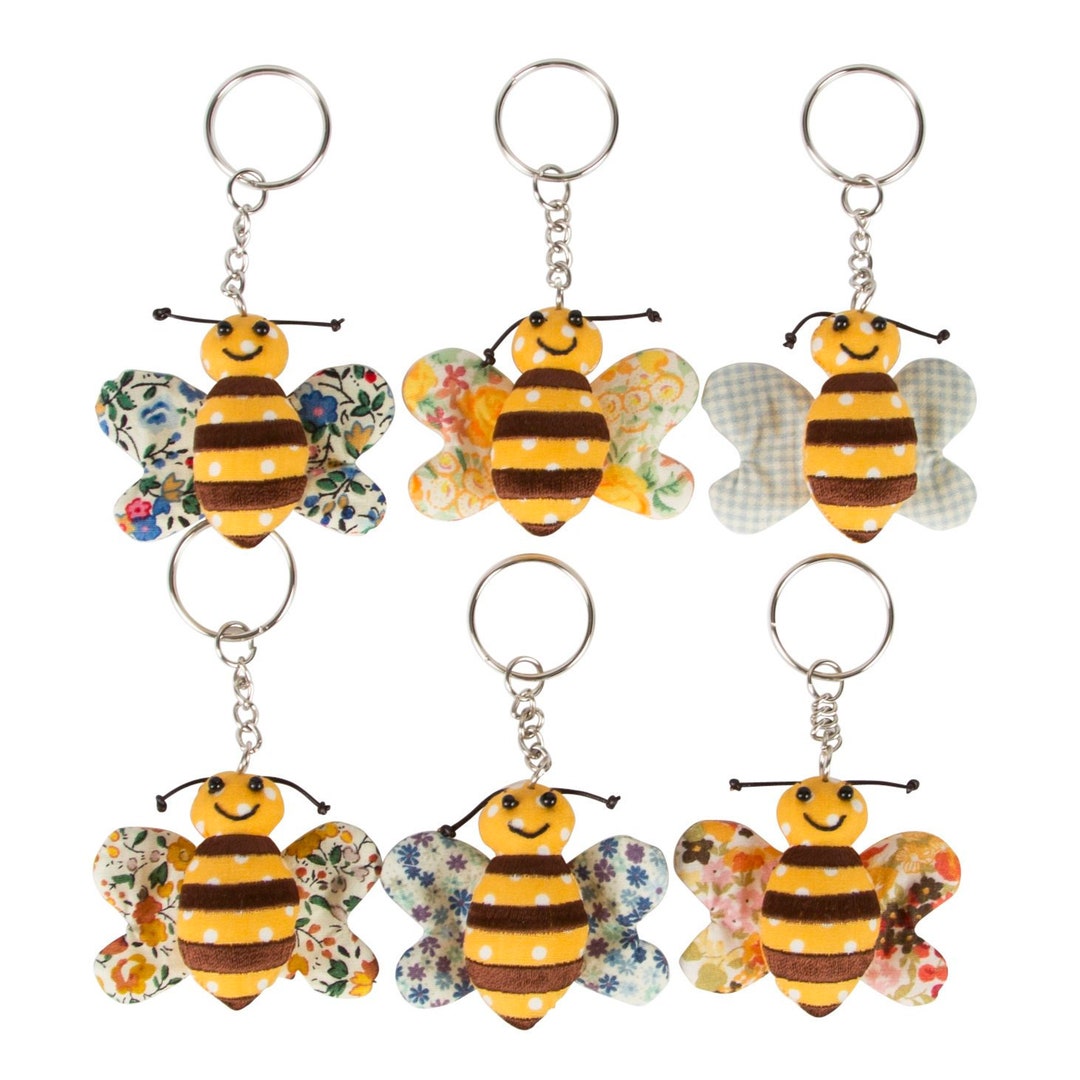 Meefisher Cute Honey Bee Enamel Keychain - Teacher Appreciation Gift, Bumblebee Bag Charm - View #7