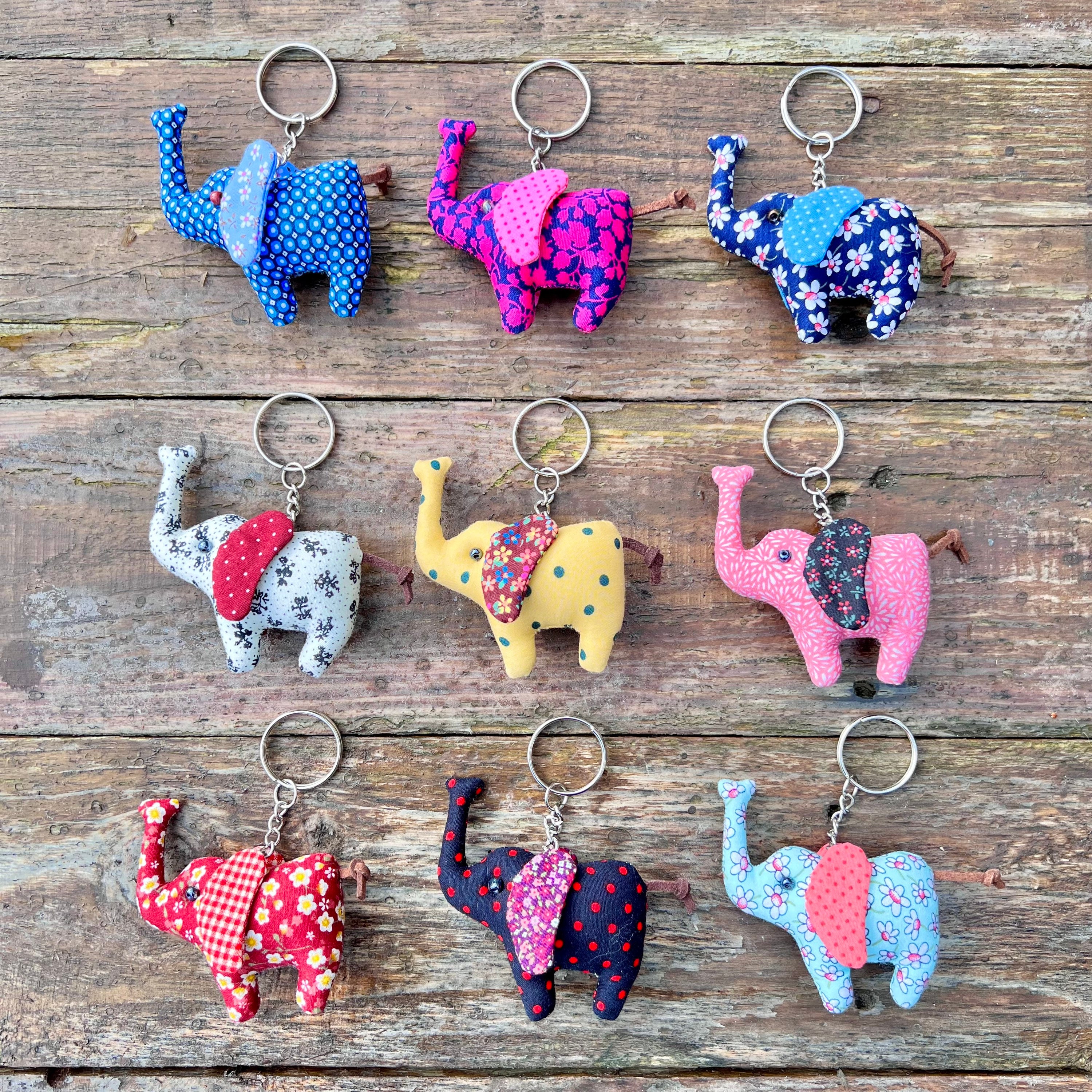 Porte-clés Mini éléphant 