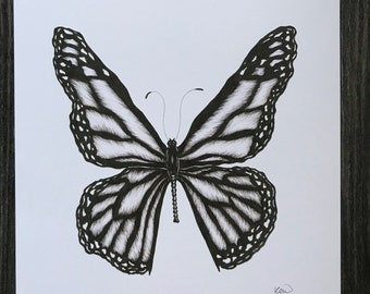 Imprimé papillon