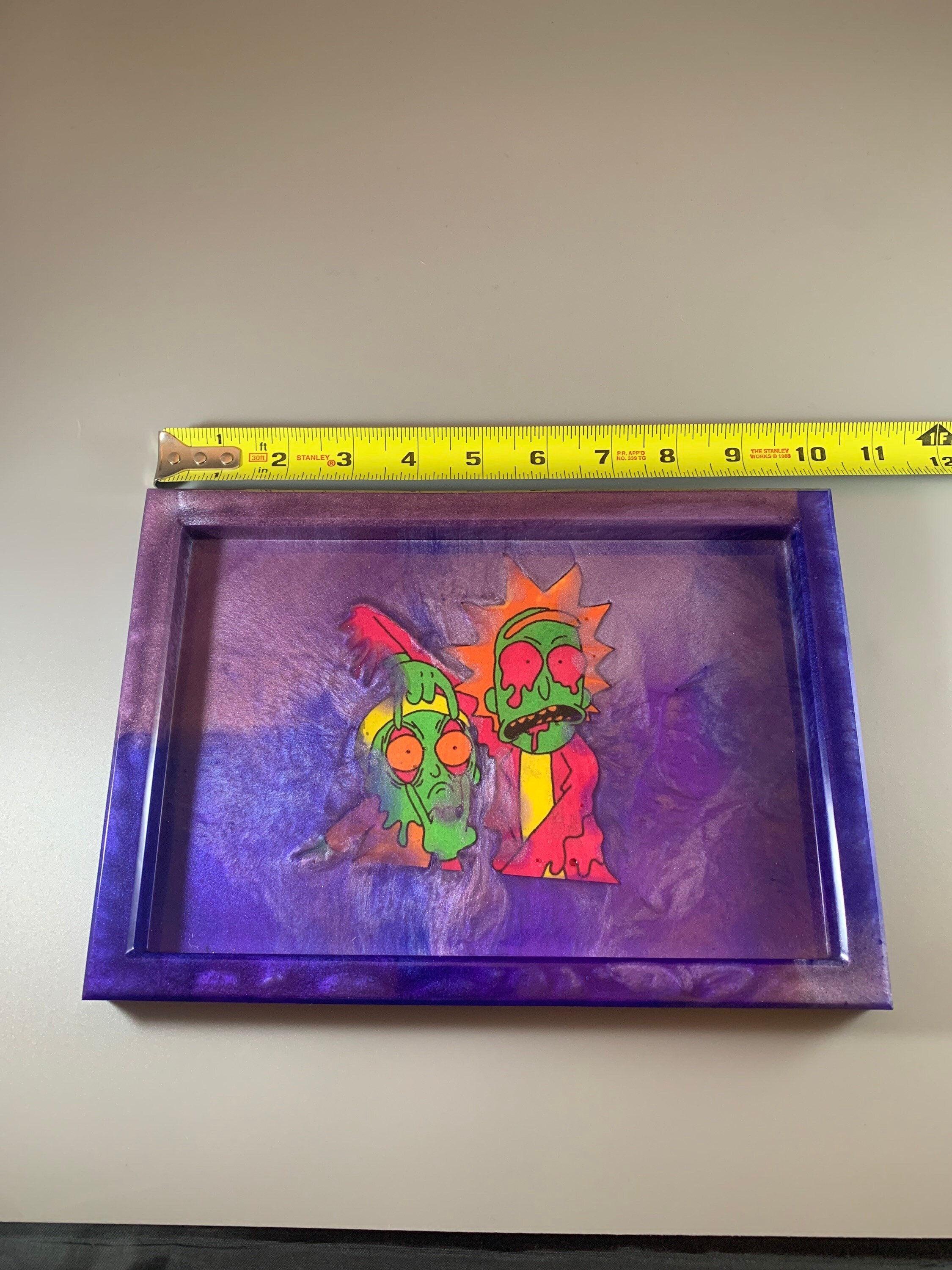 Custom All Resin Rolling Trays PLEASE READ DESCRIPTION Rolling Etsy