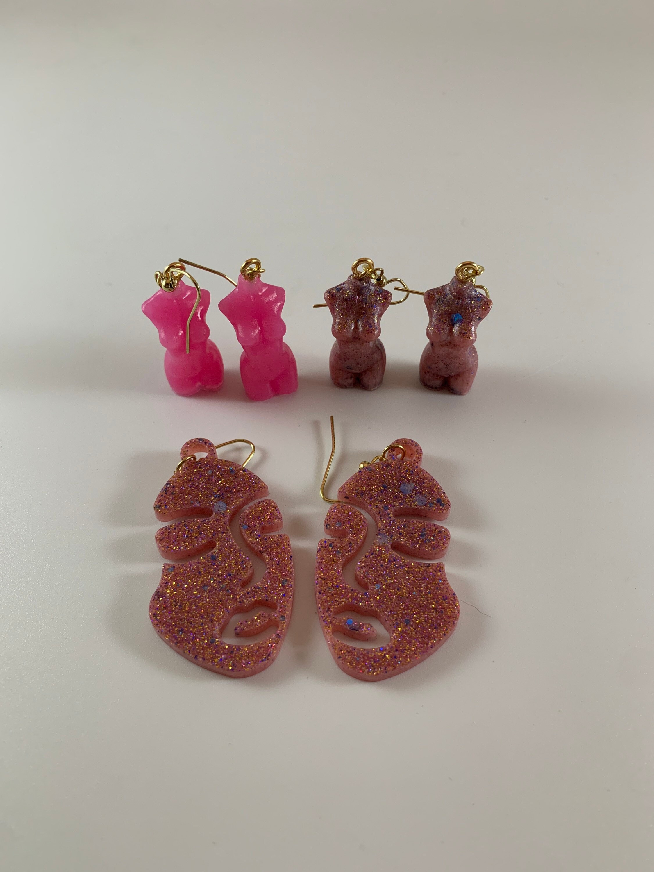 Lady earrings variety Etsy