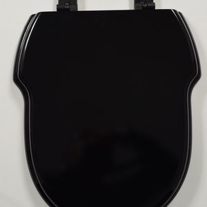 Incepa Hampton - Asiento de repuesto para inodoro Eljer Savannah - Negro