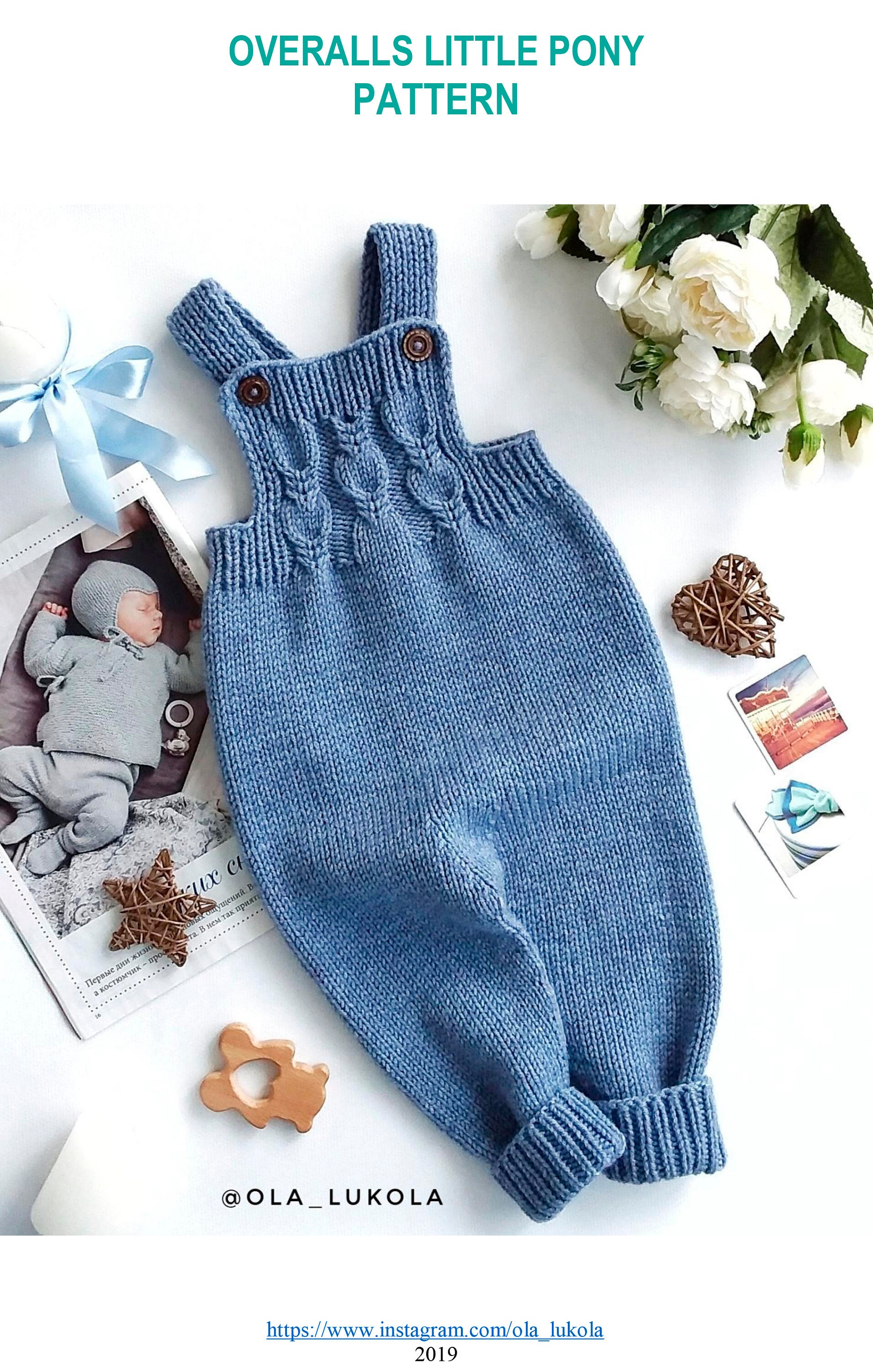 Baby Overalls Pattern Etsy