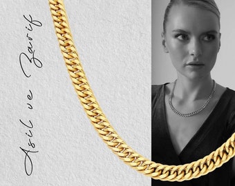 3mm Cuban Chain Gold - Etsy Singapore