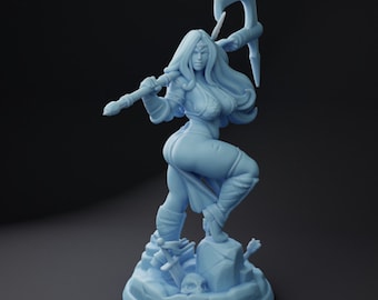 Thitania the beheader - TwinGoddessMiniatures