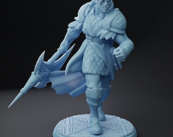 Denthir, the Orc Cleric - TwinGoddessMiniatures