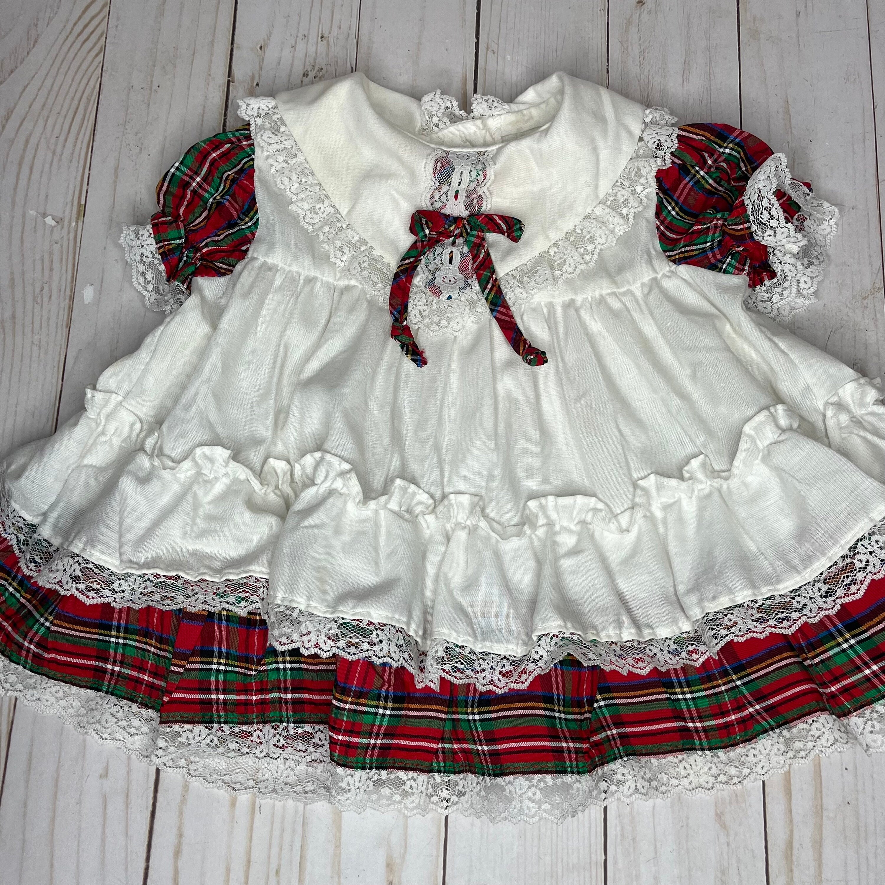 Plaid Infant Christmas Dress - Etsy Plaid Infant Christmas Dress - Etsy