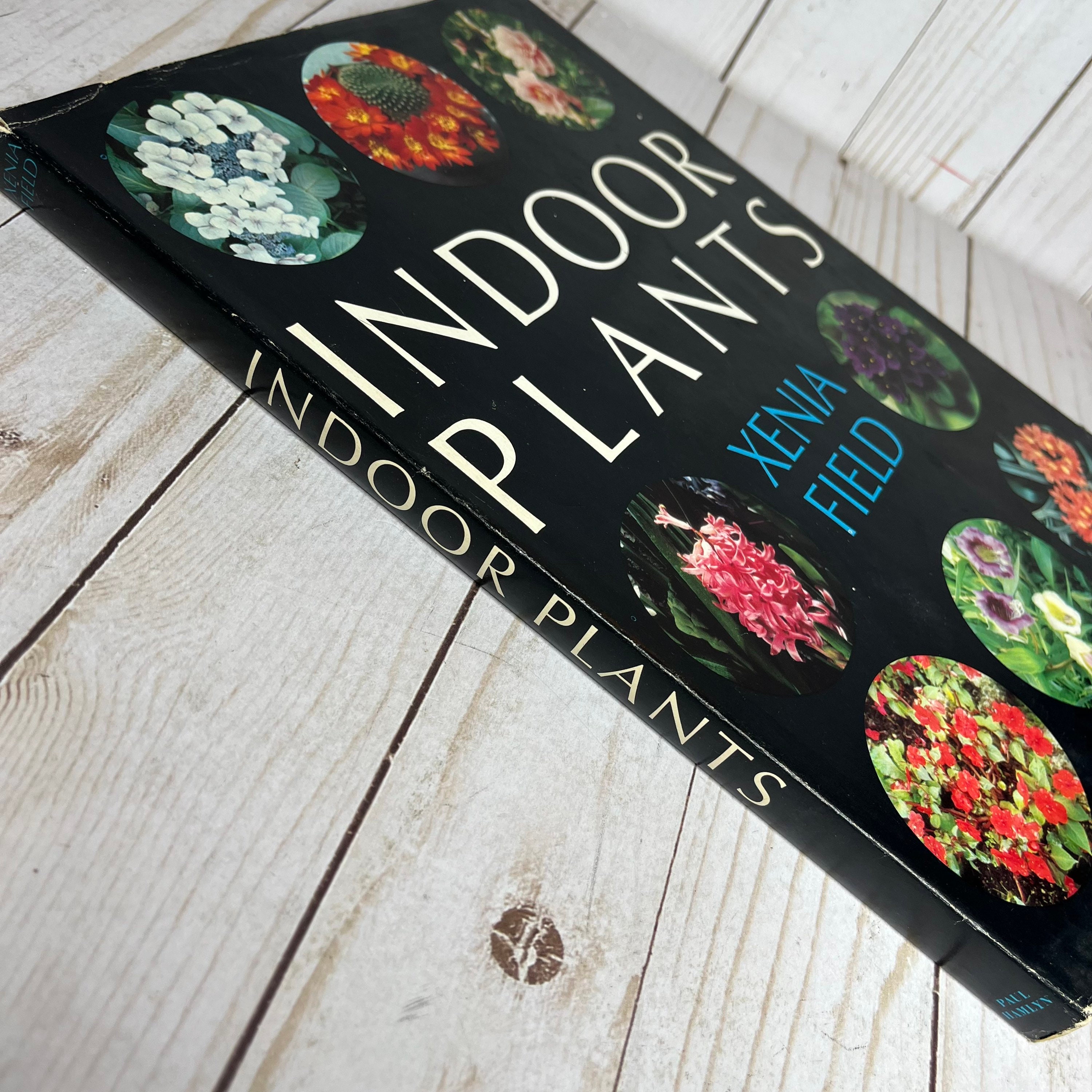 Indoor Plants by Xenia Field, Vintage 1966 HCDJ Book, Planting and