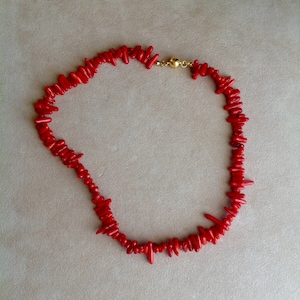 bamboo coral necklace