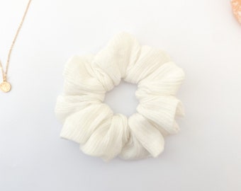 Snowflake Scrunchie  | Hair Tie