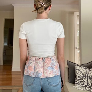 Wearable Hands-Free Heat Pack - For Back + Stomach - Multiple Patterns