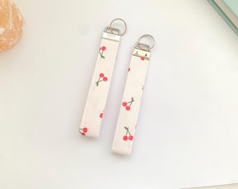 Cherry Wristlet | Key Chain | Key fob