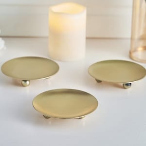 Metal candle tray new arrivals