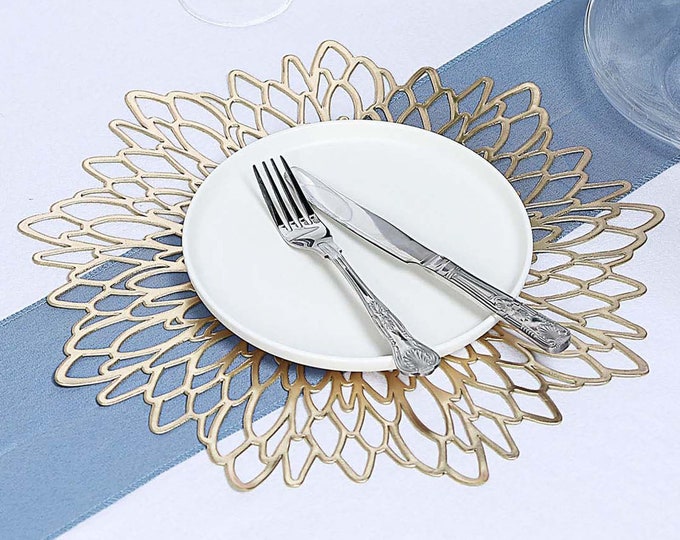 15 Leaf Placemat Dining Table Placemats Floral Etsy