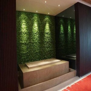 4 Grass Panels, Grass Backdrop, Wedding Backdrop, Baby Shower Backdrop, Wall Mat | Artificial Boxwood Hedge Small Leaves Faux