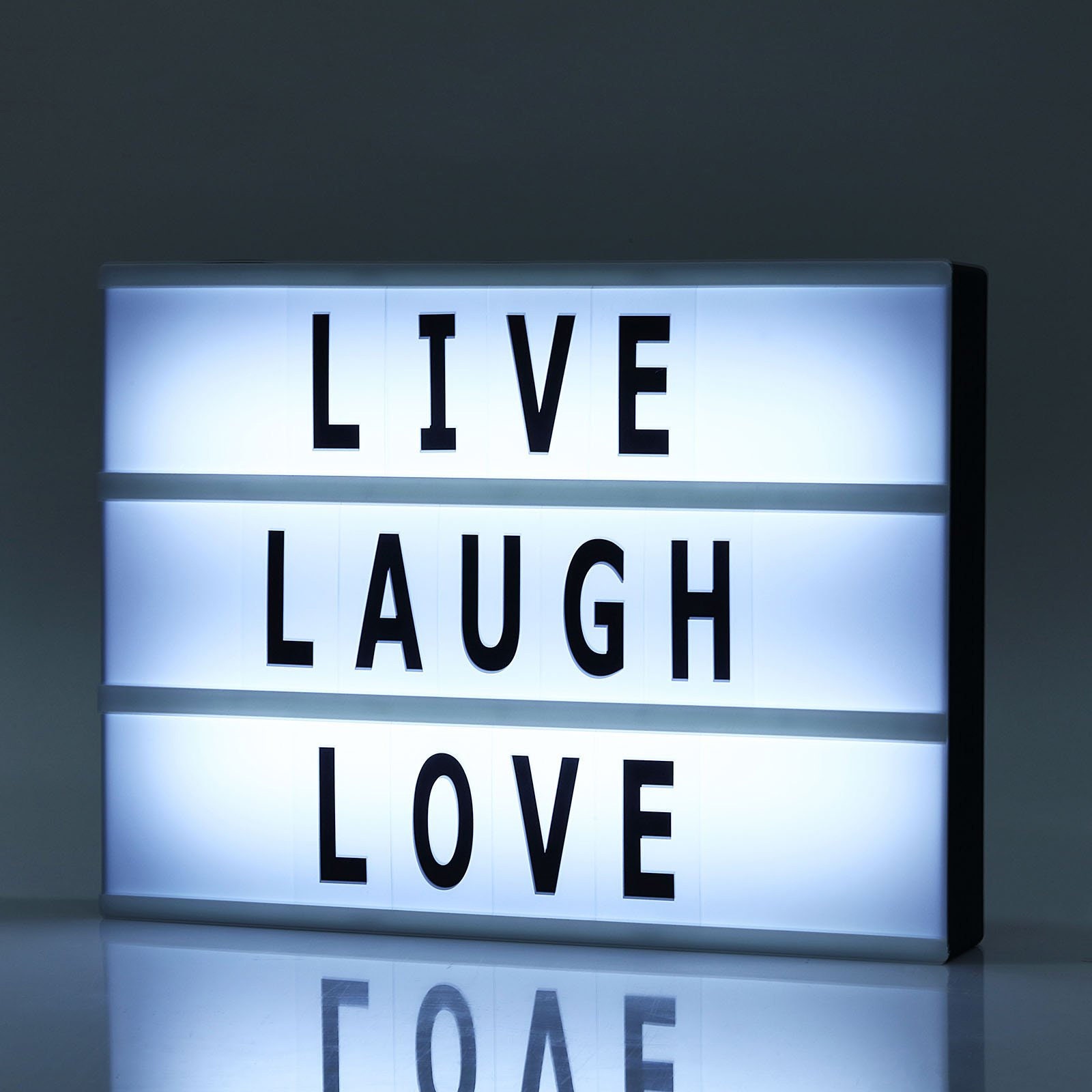 LED Light Box LED Message Box A4 Cinema Lightbox Etsy
