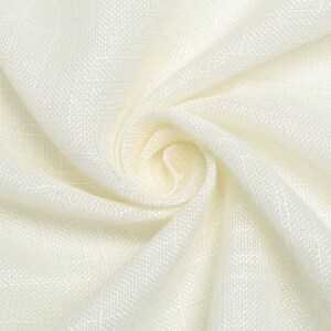 108inch White Premium Faux Linen Round Tablecloth, Wrinkle Free Table cloth, Rustic Wedding, Home Decor, Faux Burlap Tablecloth