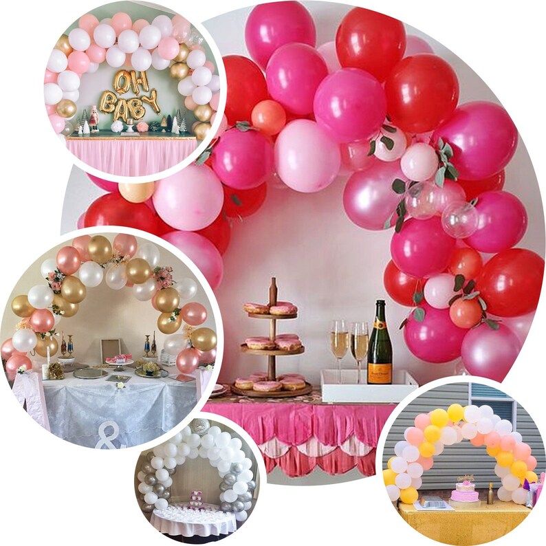 12FT Heavy Duty Balloon Arch Stand Kit Etsy
