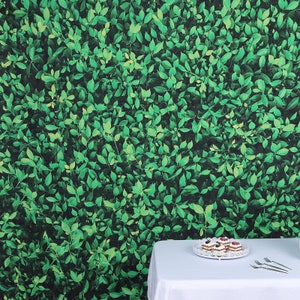8ftx8ft | Grass Print Vinyl Party Backdrop, Greenery Leaves Photography ...