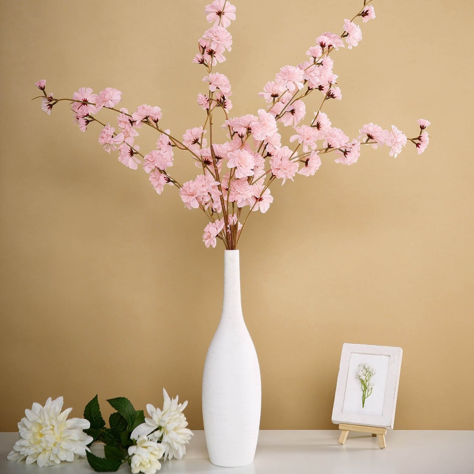 Artificial Flowers, Ribbon Roses, 0.25-inch, 12 Bundles, Rustic Pink