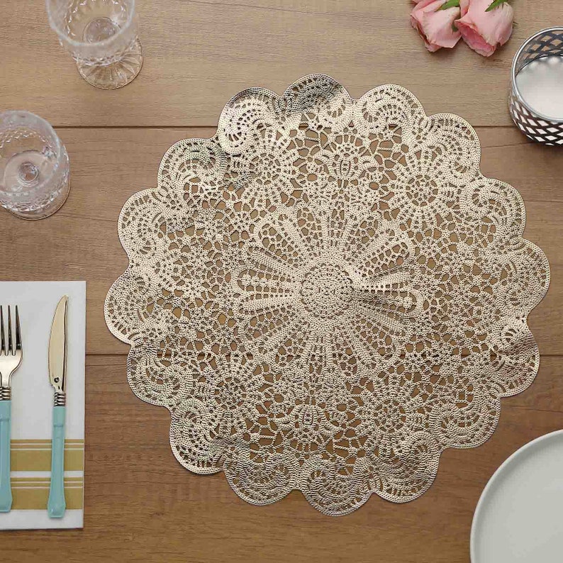 15 Floral Placemat Dining Table Placemats Round Table Etsy