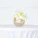 4 Gold Foiled Glass Bubble Bowl, Gold Crackle Round Bowl Flower Vase ...