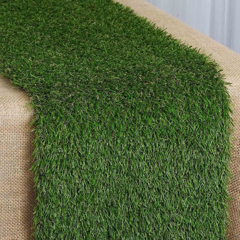 9ft All Weather Artificial Grass Table Runners Grass Mats Etsy