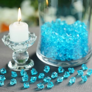 Acrylic Gems - Plastic Fake Gems Ice Rock Crystals - 152 Pcs Fake Treasure  Jewels for Kids - Fake Crystals for Decoration - Aquarium Jewels
