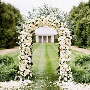 90" | Wedding Arch Metal | Wedding Arbor | Flower Arch Wedding