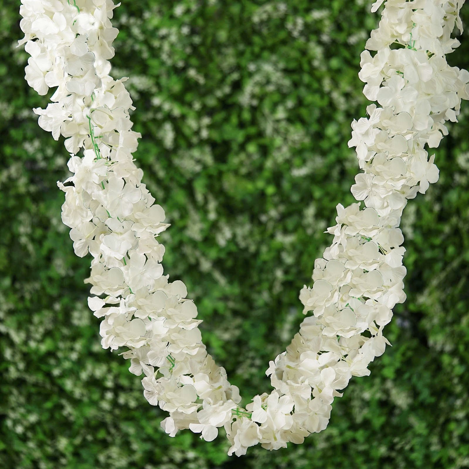 7FT Silk Hydrangea Flower Garland Artificial Hydrangea | Etsy