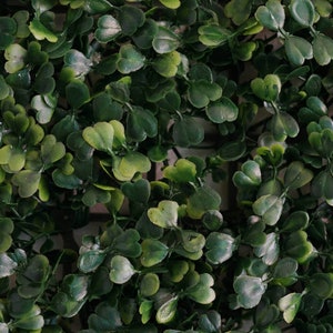 4 Grass Panels, Grass Backdrop, Wedding Backdrop, Baby Shower Backdrop, Wall Mat | Artificial Boxwood Hedge Small Leaves Faux