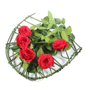 6FT Red Silk Rose Vine, Real Touch Rose Garland, Hanging Roses Wedding ...