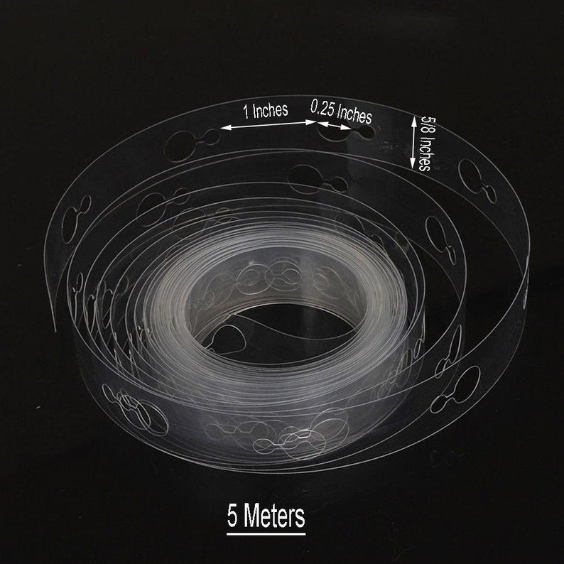 16FT Balloon Decoration Strip, Plastic Strips, Balloon Tape, DIY Tape, Party Supplies, Balloon Accessories