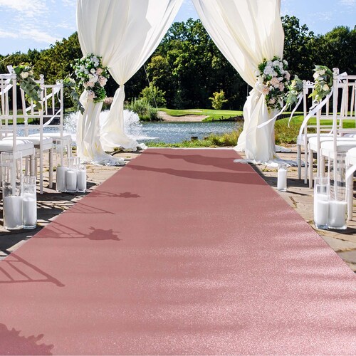 3FT X 50FT Glittered Aisle Runners Wedding Carpets Aisle Etsy