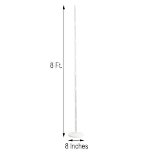 Set of 2 - 8FT Balloon Columns, Balloon Pillars Stand Kit, Balloon Stands