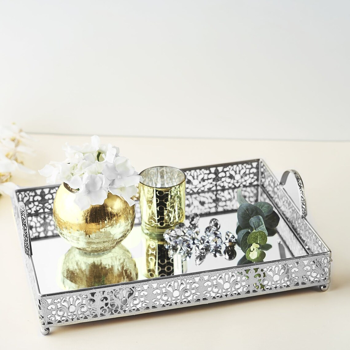 Decorative Trays Perfume And Jewelry Organizer Rectangle Etsy