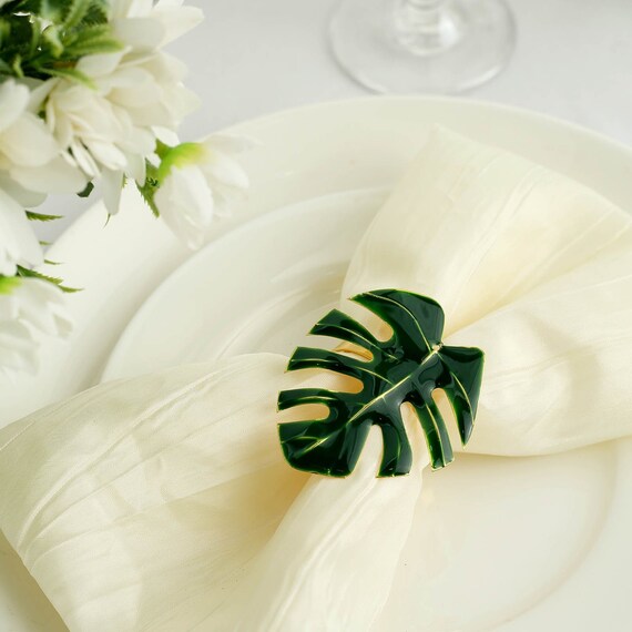 Tropical outlet napkin rings