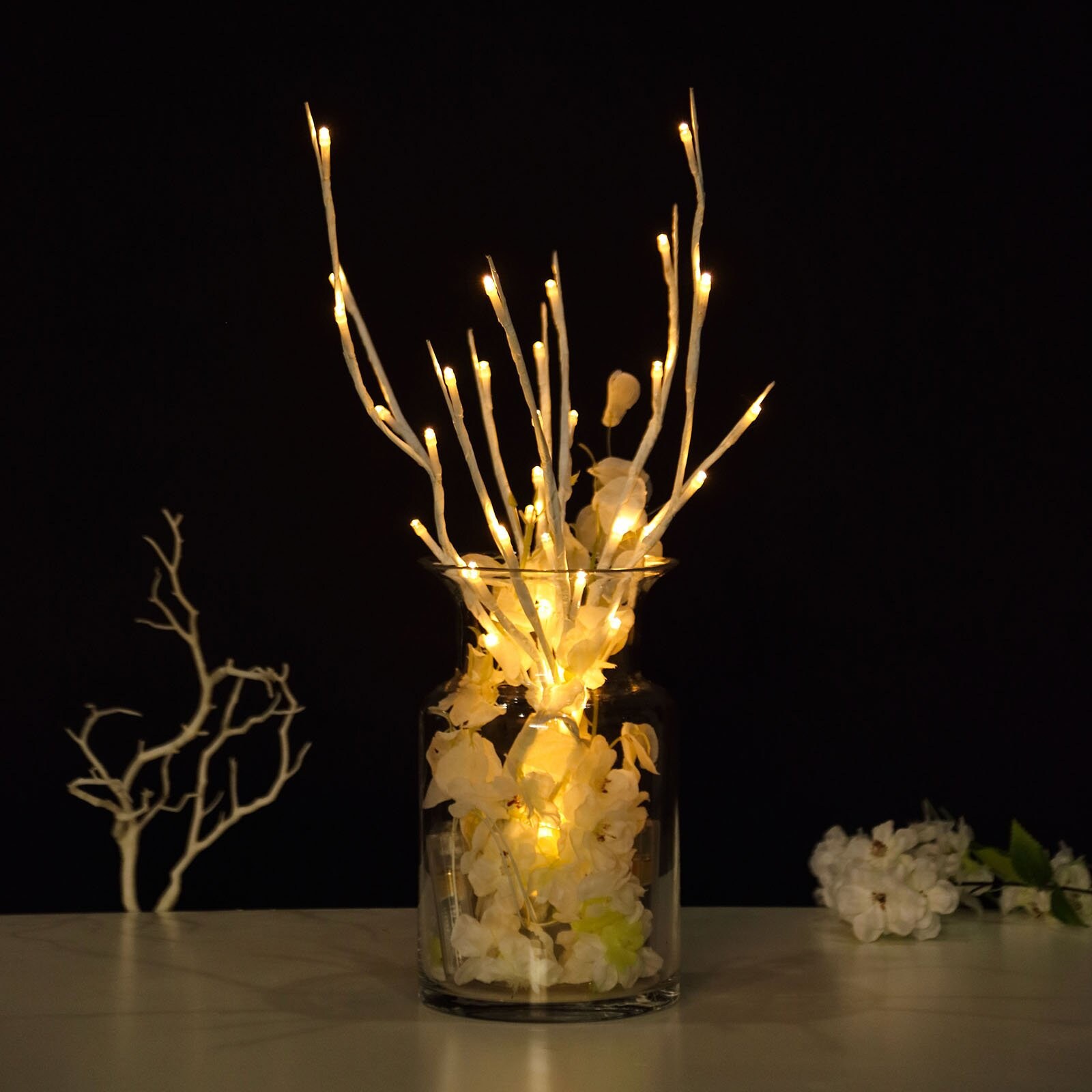 3 Pack LED Vase Bushes LED Branch Lights Vase Fillers Etsy