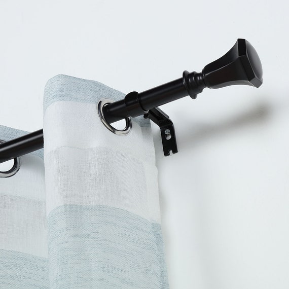 Black Metal Curtain Rod Dry Hardware Set 42 Denmark Metal Curtain Rod Dry Hardware, 10ft Curtain Pole The Range