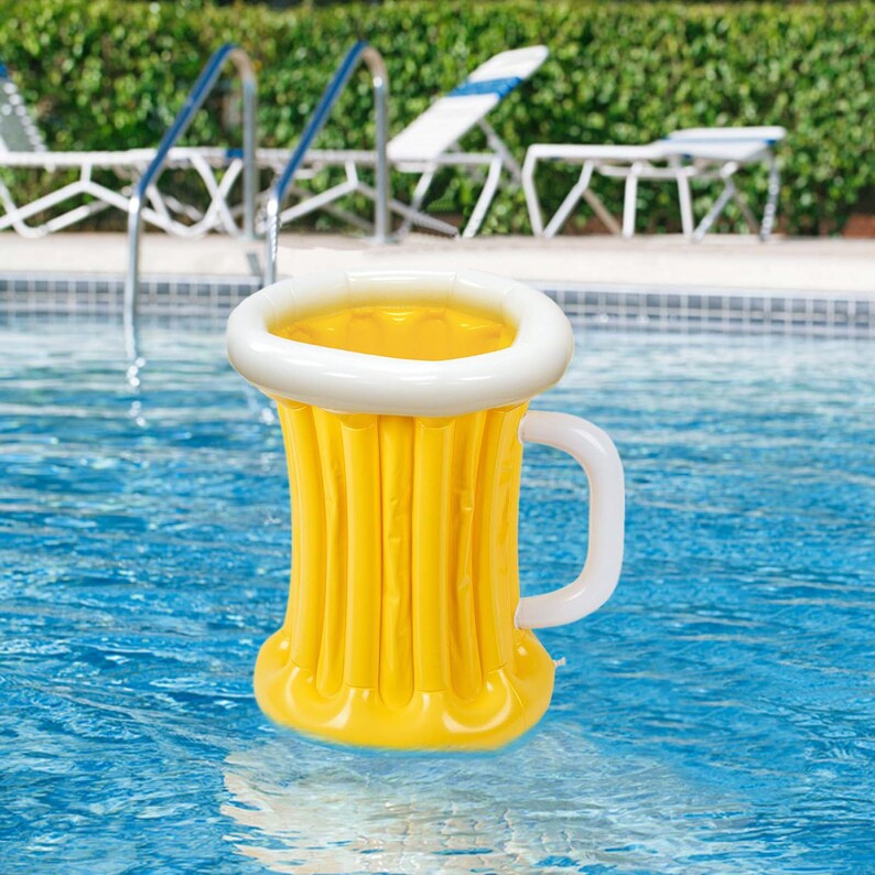 Inflatable Drinks Cooler Ice Bucket for Pool Party Beer Etsy