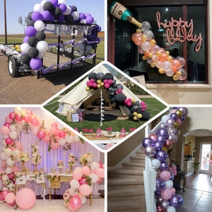 16FT Balloon Decoration Strip, Plastic Strips, Balloon Tape, DIY Tape, Party Supplies, Balloon Accessories