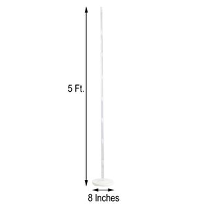 Set of 2 - 5FT Balloon Columns - Balloon Pillars Stand Kit - Balloon Stands