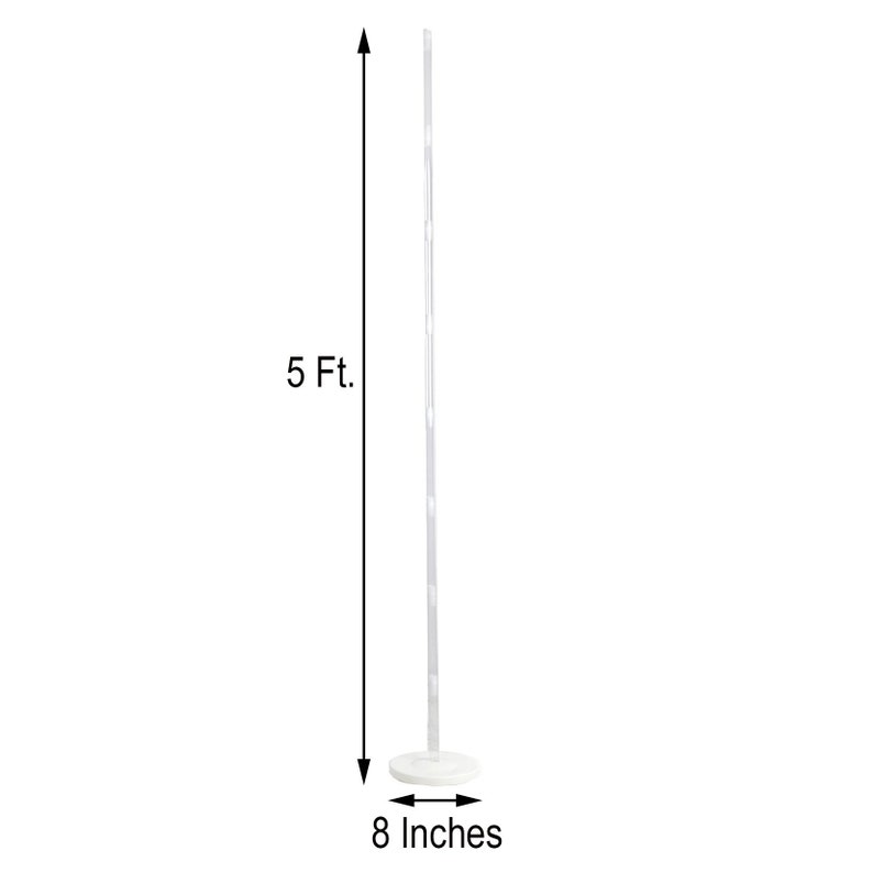 Set of 2 - 5FT Balloon Columns - Balloon Pillars Stand Kit - Balloon Stands