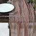 10FT Gauze Cheesecloth Table Runner Handmade Boho Wedding Arbor, Rustic Wedding Arch Cheesecloth, Draping Gauze - Dusty Rose 