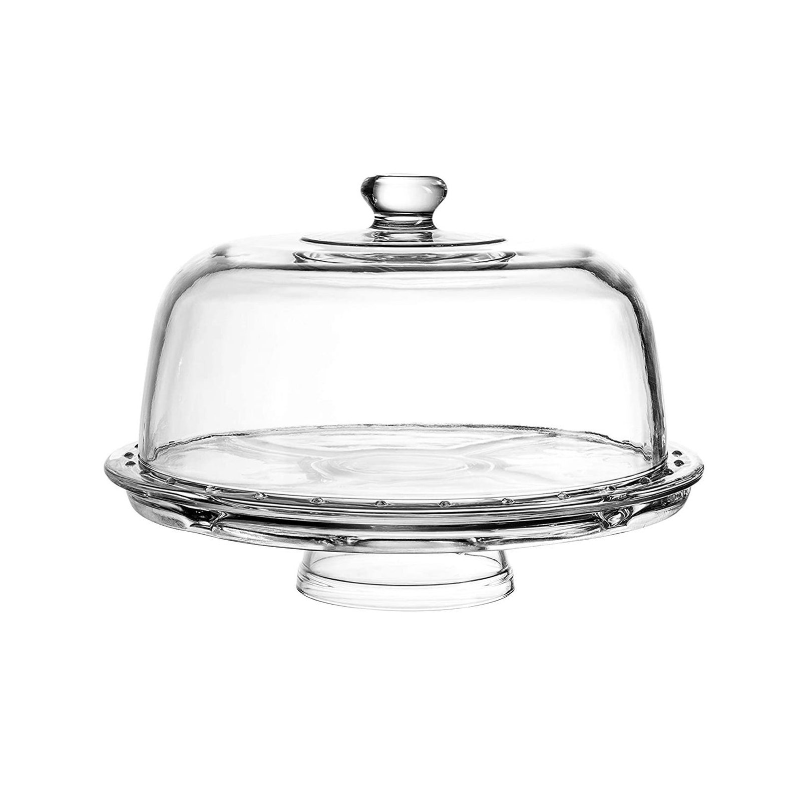 12 Clear Acrylic Cake Stand Cake Dome Cake Plate With Etsy