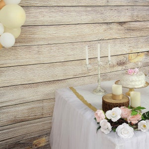 8ftx8ft | Wood Vinyl Party Backdrop, Wooden Backdrop Floor Board Photo ...