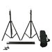 8FT x 10FT | DIY Crossbar Adjustable Backdrop Stand with Free Clips, Photo booth Stand, Backdrop Frame, Wedding Backdrop, Background Stand